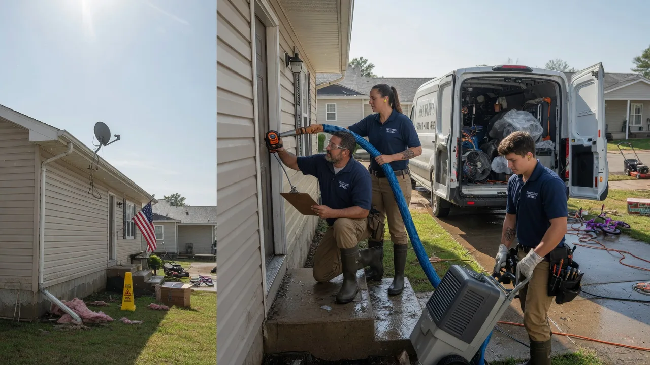 Ceiling Water Damage Restoration in Chillicothe, TX near me