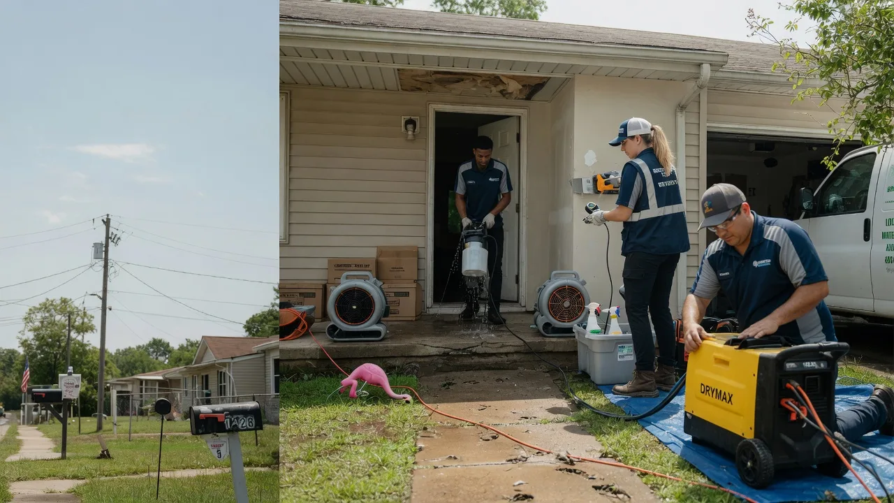 Storm Damage Water Removal in Chillicothe, TX near me